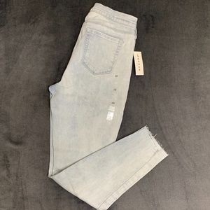 PACSUN distressed hem stone bleach jegging